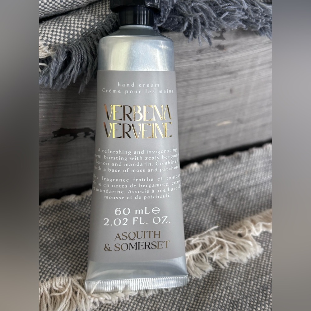 Asquith & Somerset Verbena Verveine Hand Cream - Silver